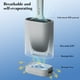 thumbnail image 4 of Toilet Brush Detachable Long Handle With Base Soft Rubber No Dead Corners Toilet Cleaning Brush Tool, 4 of 5