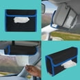 thumbnail image 5 of FH Group Car Visor Tissue Holder with 2 Packs of Tissues - Blue, 5 of 5