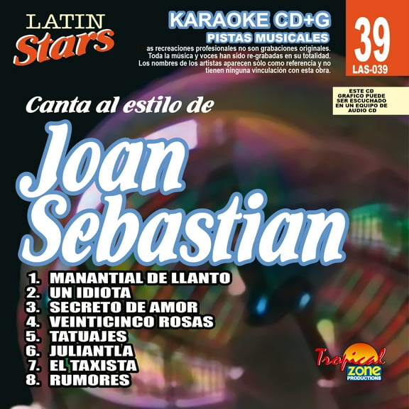 Karaoke Latin Stars 039 Joan Sebastian