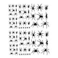 thumbnail image 4 of UPOUART 2Pack  Sticker Sheet Black PVC Removable Wall Decals for Living Rooms, 4 of 8