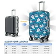thumbnail image 6 of Lsque Swan On The Pond Printed Luggage Cover, Travel Luggage Protector,Scratch and Dirt Resistant, Fits 18-32 Inch Luggage - Small, 6 of 9
