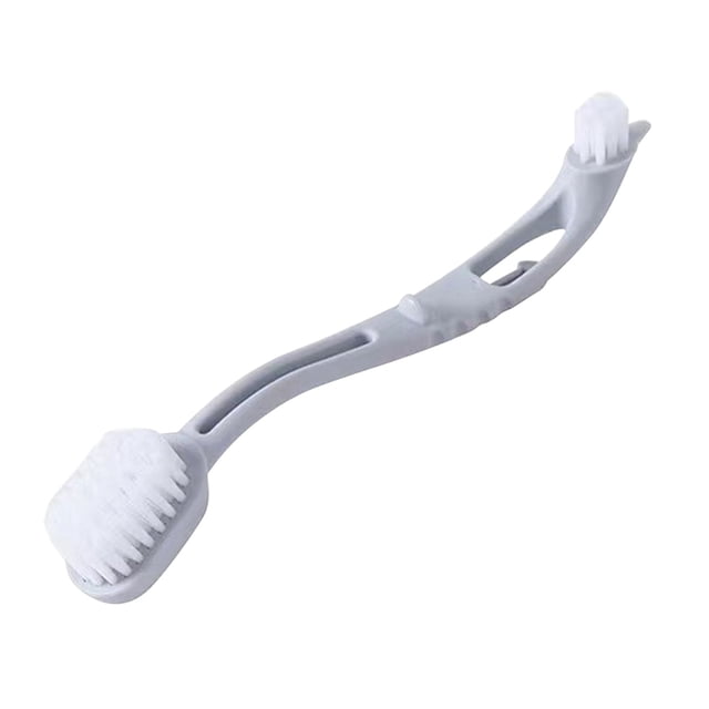 Cepillo de Limpieza de Grietas con Cepillos Rígidos de Nylon para Limpiar Esquinas Azulejos Duchas Puerta Pistas Pisos, Cepillo Rígido 22x3cm