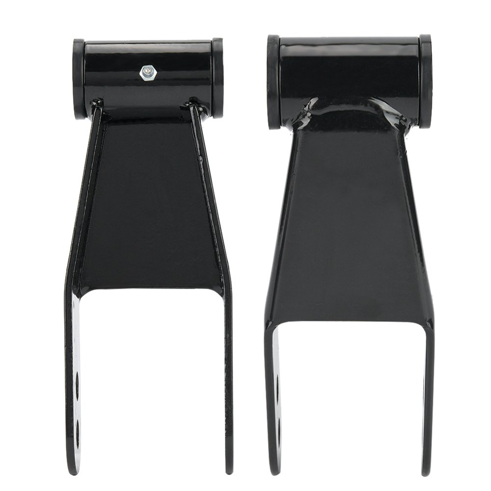 Tebru Drop Shackle, 2pcs 1 inch 2 inch Lowering Drop Shackles Kit for