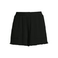 thumbnail image 5 of Secret Treasures Women's and Women's Plus Size Patch Pocket Sleep Shorts, 5 of 5