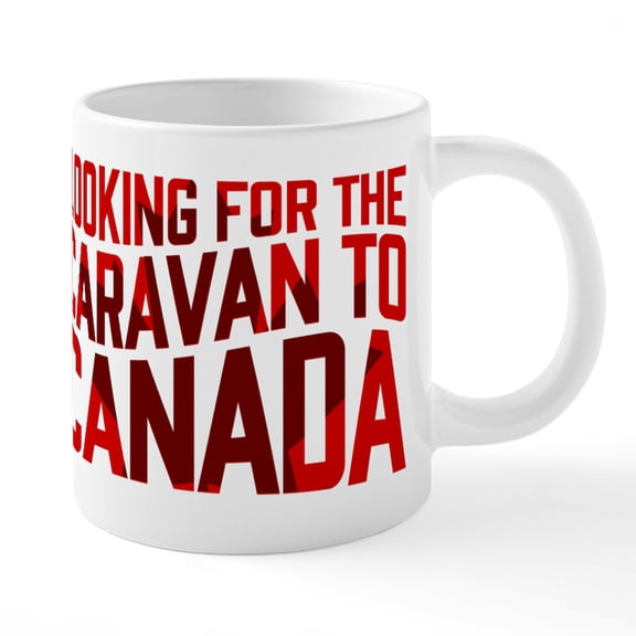 CafePress - Looking For The Caravan To - 20 Oz White Ceramic Mega Mug