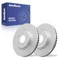 thumbnail image 2 of GAIASURGE Front Drilled & Slotted Brake Rotors + Ceramic Pads For Pontiac Vibe 2003-2006 1.8L 2 of 5