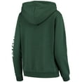 thumbnail image 3 of Women's Colosseum Green Michigan State Spartans Loud and Proud Pullover Hoodie, 3 of 3