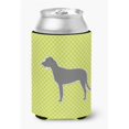 thumbnail image 1 of Irish Wolfhound Damier Vert Peut Ou Bouteille Câlin, 1 of 1