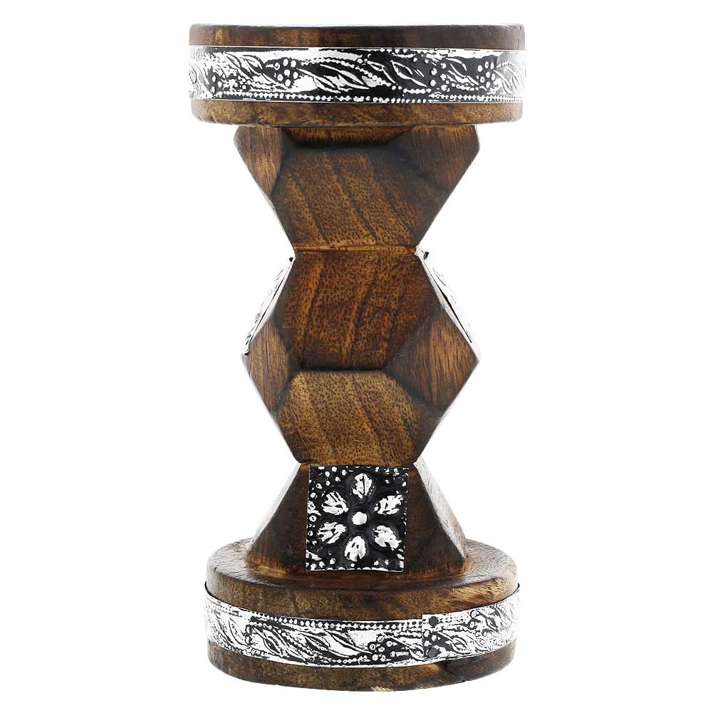 Floral Design Wooden Bakhoor Incense Burner