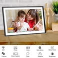 thumbnail image 3 of Frameo Digital Picture Frame,15.6 Inch 32GB Large WiFi Digital Photo Frame with 1920x1080 Full HD Touchscreen,Wall Mountable,Auto-Rotate,Easy to Send, 3 of 6