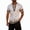 White, variant on Halloween T Shirts for Men Shirts Short Sleeve Nautical Design Classic Collared Comfortable Breathable Casual Streetwear Loose Fit Top