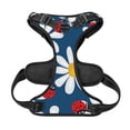 thumbnail image 5 of Lsque Daisies With Ladybugs Dog Harness, No-Pull Pet Harness with 2 Leash Clips, Adjustable Soft Padded Dog Vest with Easy Control Handle for Large Dogs-Large, 5 of 9