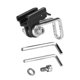 thumbnail image 2 of Soporte de faro de bicicleta de horquilla central de rotación de 360  degree Soporte de lámpara H18 Soporte de clip de linterna Accesorios de montaje de Soledad Soporte de faro de bicicleta, 2 of 10