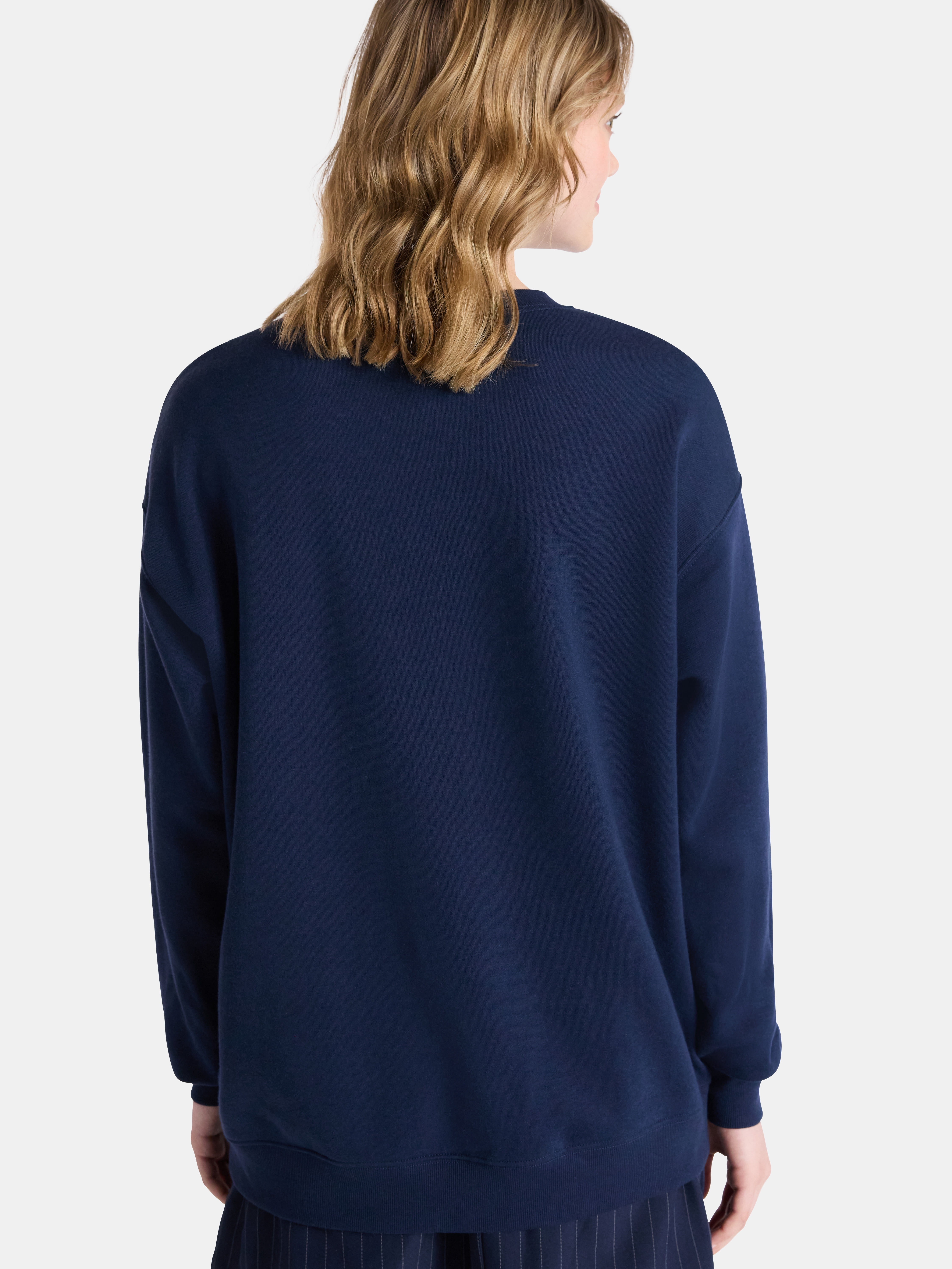 Netflix Stranger Things Oversized Fleece Sweatshirt from No Boundaries, Women’s Plus