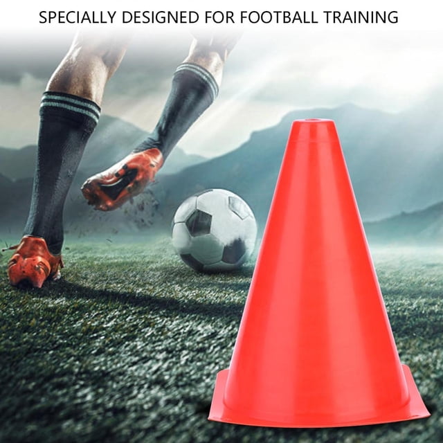 Barreras de Fútbol de Atrenamiento de fútbol Accesorio de Marcadores de Plásado para fútbol