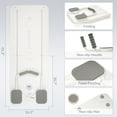 thumbnail image 4 of Fitvids 5 in 1 Multi Purpose Pilates Reformer Board Set and Core Trainer, White, 4 of 7