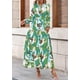 thumbnail image 2 of Vestido Maxi PRETTYGARDEN para Mujer Otoño 2025 Verde, 2 of 8