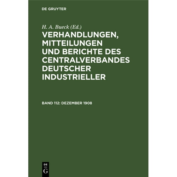 Dezember 1908, (Hardcover)