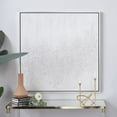 thumbnail image 3 of 39" x 39" Abstract Framed Wall Art with Silver Frame, by CosmoLiving by Cosmopolitan, 3 of 14