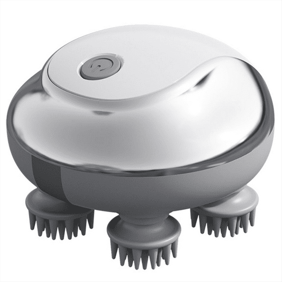 Head Massager Handheld with Kneading Head Massager Machine Cordless Scalp Massage with Red Infrared for Body Relax