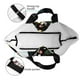 thumbnail image 4 of Balery Bees Bolsa Tote Estilo Estético con Cremalleras, Bolsa de Hombro, Bolsa de Compras Grande y Plegable, 4 of 8