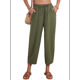 thumbnail image 3 of Pantalones Rectos Holgados e Informales de Algodón y , Color Verde , Talla XXXL, 3 of 8