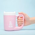 thumbnail image 2 of Pink Dog Paw Cleaner Cup Muddy Paw Cleaner for Small Dogs Cats Foot Washer Portable Semi-Automatic Pet Paw Cleaner, 2 of 5