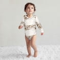 thumbnail image 4 of Xecao Western Desert Cowboys Print Baby unisex-baby Cotton Long-sleeve Bodysuits-12 Months, 4 of 6