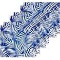 thumbnail image 3 of SKYSONIC Palm Leaf Cotton Washcloths Set of 4, Highly Absorbent Soft Fingertip Towel for Bathroom, Gym, Hotel and Spa, 12 x 12 Inch, 3 of 7
