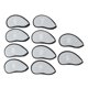 thumbnail image 2 of Cubierta para la Cabeza del Palo de Golf, Juego de Cubiertas Protectoras para Hierro de Golf de 10 piezas, Malla de Nailon, Forro Suave, Juego de Cubitas Protectoras para Para Para, 2 of 7