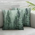 thumbnail image 3 of GOSMITH Pillow Cases Forest Green Summer Woods Evergreen Coniferous Trees Home Decorative Pillowcase Standard Pattern Throw Pillow Covers, 3 of 5