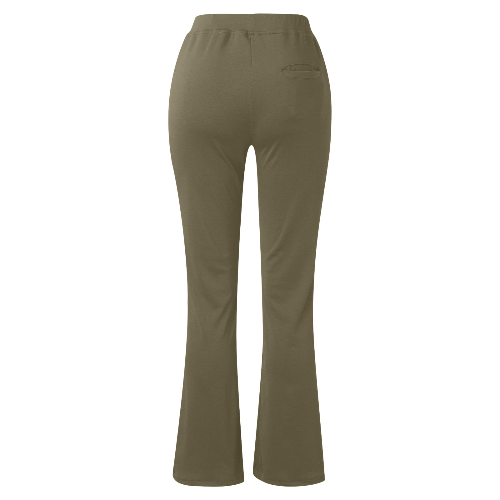 Hfyihgf Women's Yoga Dress Pants Stretchy Work Slacks Business Casual  Straight-Leg Bootcut Pull on Trousers(Gray,S) 