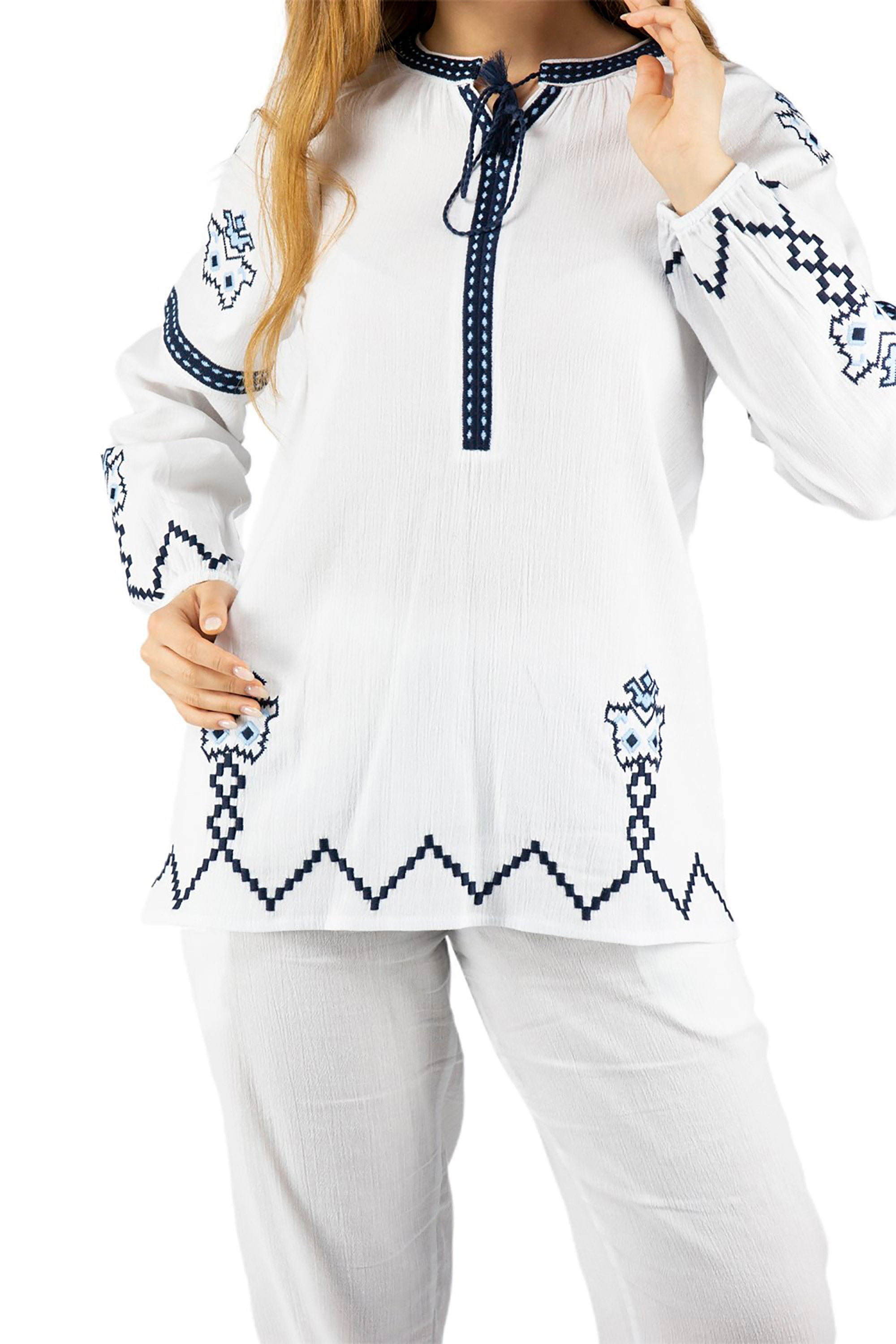 white blouse walmart