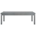 thumbnail image 2 of Charmma Coffee Table 39.4"x19.7"x13" Gray Solid Acacia Wood, 2 of 6