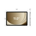 thumbnail image 4 of Samsung Galaxy Tab A9+ 11" Widescreen Tablet, 64GB, Silver, 4 of 10