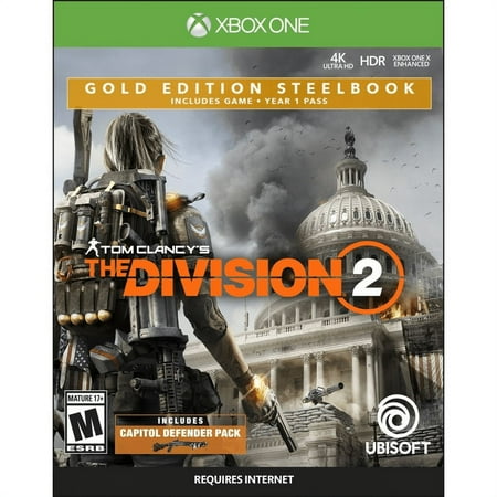UPC: 0887256036416 | Tom Clancy s The Division 2 – Xbox One Gold Steelbook Edition