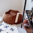 thumbnail image 6 of Big Joe Sports Ball Child-Sized Bean Bag Chair 2 Pack, Football Plush, Soft Polyester, 2.5 feet, 6 of 7