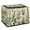 Multicolor 2, variant on ADECORIVY Sea Dolphin Fabric Storage Bin with Lid, Decorative Closet Shelf Organizers, Rainbow Seagull Foldable Basket Box Clothes Storage Bin with Handles