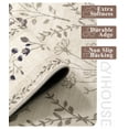thumbnail image 4 of ChakmeOne Washable Rug for Bedroom Floral Rug,5x7 Area Rug, Non-Slip Low Pile Thin Indoor Area Rug for Dining Room, Nursery, Office, and Living Room, 4 of 10