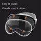 thumbnail image 2 of Estuche Transparente de TPU para Estuche Protector Gafas VR A Prueba de Caídas para Accesorios de Auriculares, 2 of 5