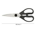 thumbnail image 3 of ARCOS 8-Inch Detachable Black Kitchen Scissors in Nitrum Stainless Steel, 3 of 5