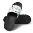 thumbnail image 4 of GZHJMY Stylish Slides for Women Men, Video Game Controller Illustrations Soft Flexible Slip-on Sandals Slippers, 4 of 7
