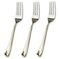 thumbnail image 3 of 280 Piece Silver Plastic Forks Set - Reusable & Recyclable - Silver Plastic Forks for Weddings, Anniversaries, Showers, Parties - Elegant and Sturdy Utensils by JL Prime, 3 of 4