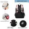 thumbnail image 4 of FORMRS Unisex School Backpack 17" Student Travel Bag with Laptop Compartment, Watercolor Cherry, 4 of 7