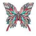 thumbnail image 1 of Amazon 3d rompecabezas de madera tridimensional elefante azul en forma de animal irregular, 1 of 6