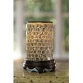 thumbnail image 2 of VP Home Wall Plug-in Wax Warmer for Scented Wax, Mosaic Glass Gleaming Silver Tile, Scentsy Warmer Night Light, 2 of 4
