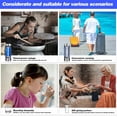 thumbnail image 4 of BITOUSHI Hydrogen Water Bottle, Hydrogen Water Bottle Generator with SPE PEM Technology, 3Min Quick Electrolysis, Suitable for Office, Travel, Exercise, Gift for Lover - Black, 4 of 8