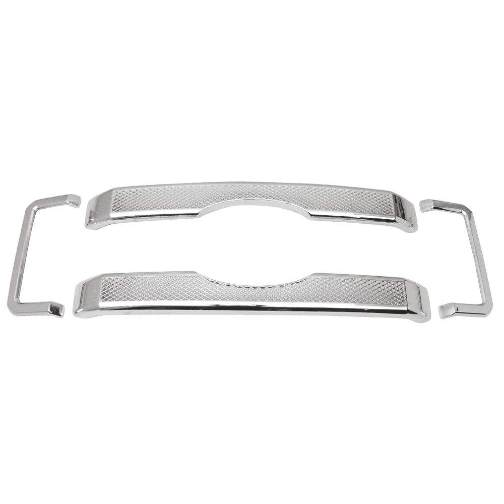 11-16 Ford F250+F350 Super Duty 4 Door Front+Rear Chrome Body Side Molding 4pcs 