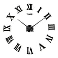 thumbnail image 2 of Reloj de pared con espejo 3D, adhesivo acrílico, gran pantalla para sala de estar 9 9, 2 of 9