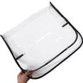 thumbnail image 3 of Miangastore Clear Plastic Salon Chair Cover Transparent Back Chair Protector For Hair Styling Salon Chair Cover Protector Back Chair Protector Clear Plastic Chair Cover, 3 of 8